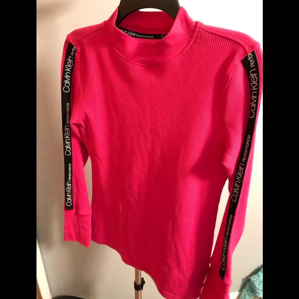 Pink Calvin Klein Workout Shirt